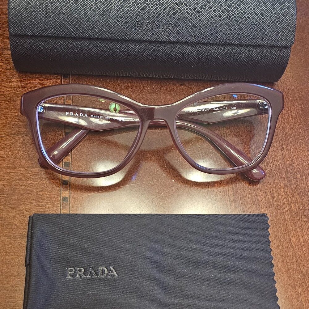PRADA EYEGLASS FRAMES